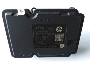 НАСОС ABS БЛОК УПРАВЛЕНИЯ VW GOLF SEAT AUDI 1K0907379AM 1K0614517BB ГАРАНТИЯ