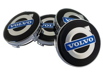 КОВПАЧКИ КОВПАЧКИ ЗАГЛУШКИ ДИСКІВ KAPSLE DO VOLVO 60MM