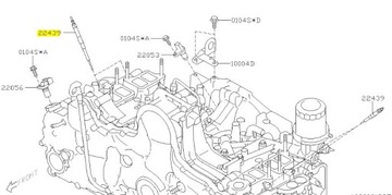 СВЕЧА НАКАЛА SUBARU IMPREZA/FORESTER/LE