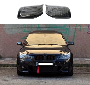 BMW E60 E61 E63 E64 КОРПУСА НАКЛАДКИ ЗЕРКАЛ ЗЕРКАЛА CARBON M PAK M5 LOOK