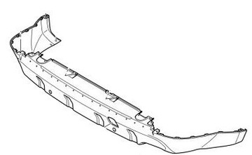 1682540280 БАМПЕР ЗАДНИЙ ОРИГИНАЛ OE PSA CITROEN C-CROSSER PEUGEOT 4007