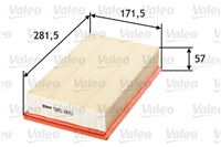 VALEO ФИЛЬТР ВОЗДУХА FORD FOCUS C-MAX 03-/II 04-/VOLVO S40 II 03-