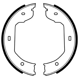 DELPHI КОМПЛЕКТ КОЛОДОК ТОРМОЗНЫХ LS1920