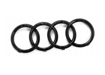 AUDI ЭМБЛЕМА ЧЕРНЫЙ ГЛЯНЕЦ A3 8P, A4 B5,B6, A6 C6