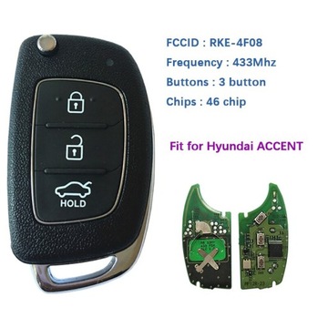 ДЛЯ HYUNDAI ACCENT 2013 2014 2015 ID46 433MHZ MODE