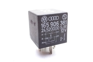 НОВЫЙ ОРИГИНАЛ РЕЛЕ NR 30 НАСОСА ТОПЛИВА VW AUDI 165906381