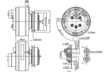 NISSENS КОМПРЕССОР КОНДИЦИОНЕРА MERCEDES 123 C123 123 T-MODEL S123 123