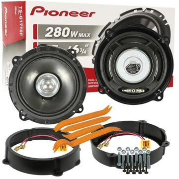 КОМПЛЕКТ PIONEER ДИНАМИКИ ALFA ROMEO 147 159 LANCIA DELTA Y ПЕРЕД I ЗАД