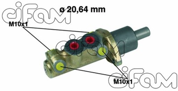 CIFAM 202-039 НАСОС ТОРМОЗНОЙ