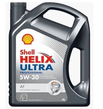 МАСЛО SHELL 5W30 4L AF HELIX ULTRA PROFESSIONAL A5/B5 / FORD WSS-M2C913-C