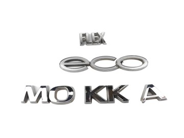 OPEL MOKKA ECO FLEX ЭМБЛЕМА ЗНАЧЕК ЛОГОТИП НАДПИСЬ ЗАД