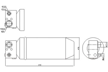 NISSENS ОСУШИТЕЛЬ КОНДИЦИОНЕРА SCANIA 4 P G R T DC11.01-DT12.12 05.95-