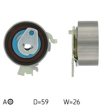 SKF РОЛИК РЕМНЯ ГРМ OPEL 2,0 16V ASTRA G/ZAFIRA