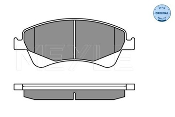 КОЛОДКИ HAM. TOYOTA P. AURIS 07-/AVENSIS 09- Z ДАТЧИКОМ