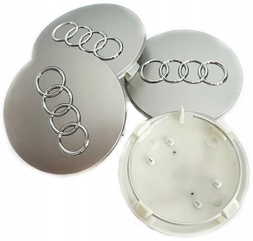 AUDI A4 A5 A6 A7 A8 КОВПАЧКИ KAPSLE 62MM 8T0601170