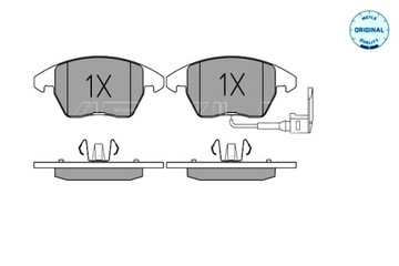 MEYLE КОЛОДКИ ТОРМОЗНЫЕ ПЕРЕД AUDI A1 A3 TT FORD MONDEO V SEAT ALTEA