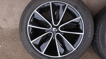 RENAULT SCENIC III ДИСКИ ДИСКИ 205/55R17 5X114.3 ET 49 СОСТОЯНИЕ ОЧЕНЬ ХОРОШЕЕ