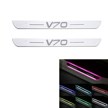 KOLOROWE НАКЛЕЙКИ ПОРОГА LED (СВЕТОДИОД ) DO VOLVO V70