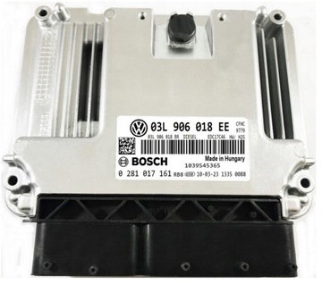 КОМПЬЮТЕР ECU SKODA 2.0 TDI 03L906018EE 0281017161