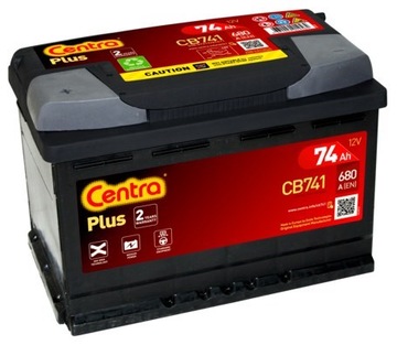 АККУМУЛЯТОР CENTRA PLUS 74AH 680A WYM+DOJAZD НИКОЛАЕВ