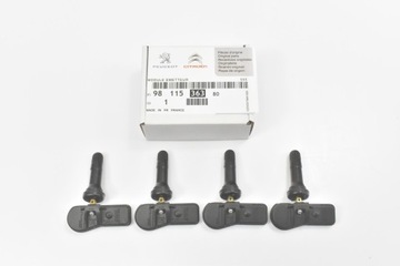 4X ДАТЧИК ДАВЛЕНИЯ TPMS 9811536380 CITROEN C5 II