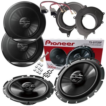 PIONEER ДИНАМІКИ АВТОМОБІЛЬНИЙ ПРОСТАВКИ DO RENAULT CLIO 4 IV 16,5CM