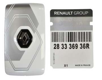 НАКЛАДКА КОРПУС NA KARTĘ ЗАД ROMBY RENAULT ОРИГИНАЛ.