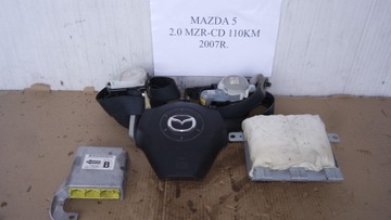 ПОДУШКА AIRBAG ВОДИТЕЛЯ СЕНСОР РЕМНИ MAZDA 5 I