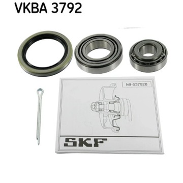 КОМПЛЕКТ ПІДШИПНИКІВ ШЕСТЕРНІ SKF VKBA 3792