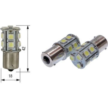 BOSMA ЛАМПОЧКА LED (СВЕТОДИОД ) 12V 13XSMD 5050 BA15S