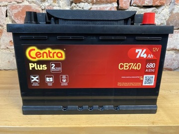 АККУМУЛЯТОР CENTRA CB 740 12V 74AH 680AH