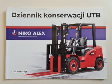 DZIENNIK KONSERWACJI UDT BALKEN LADER NIKO-ALEX