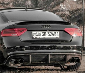 AUDI A5 КУПЕ SPORTBACK ДИФФУЗОР РЕСТАЙЛ 2012-2016