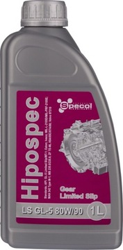 МАСЛО SPECOL 80W90 1L GL5 LS HIPOSPEC / ТРАНСМИСИОННОЕ SPECOL