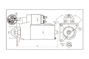 MAGNETI MARELLI СТАРТЕР 12V CITROEN BERLINGO C4 C5 JUMPY FIAT