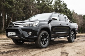 TOYOTA HILUX 8 VIII 2016- ДВЕРЬ ПРАВОЕ ПЕРЕД ЧЕРНЫЕ