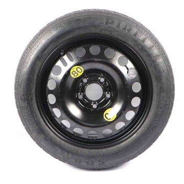 SAAB 9-3 КОЛЕСО ЗАПАСНОЕ ДИСК СТАЛЬНОЙ R16 4J ET:41 PIRELLI 125/85 2160132