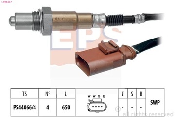 1-998-057 ЗОНД ЛЯМБДА VW GOLF 1,2TFSI 13-