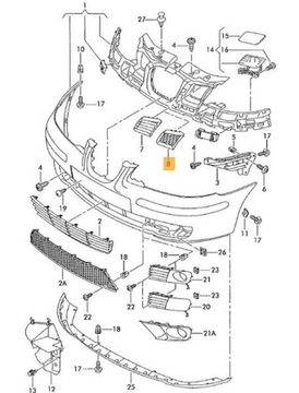 OE VAG РЕШЕТКА РЕШЕТКИ GRILLA SEAT IBIZA 6L FR 06-