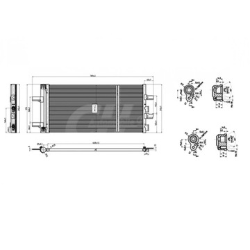 КОНДЕНСАТОР, КОНДИЦИОНЕР HART 641 042