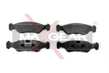 MAXGEAR 19-0595 КОМПЛЕКТ КОЛОДОК ШАЛЬМІВНИХ