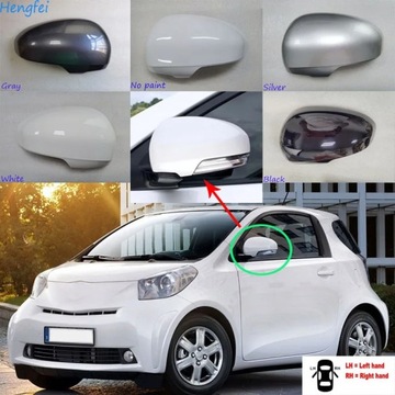 BRĄZOWY ЛЕВЫЙ АКСЕСУАР АВТОМОБИЛЬНЫЙ ЗАЩИТА ЗЕРКАЛА ЗАДНЕГО ДЛЯ TOYOTA IQ