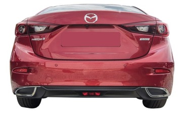 MAZDA 3 СЕДАН ДИФФУЗОР ДОКЛАДКА БАМПЕРА ЗАДНЕГО