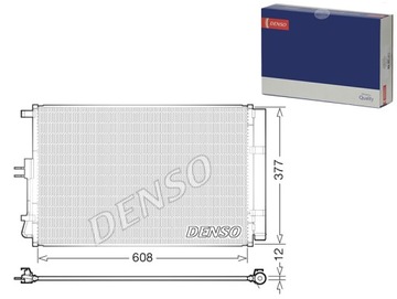 КОНДЕНСАТОР КОНДИЦИОНЕРА KIA SOUL I 1.6 02.09-12.14 DENSO