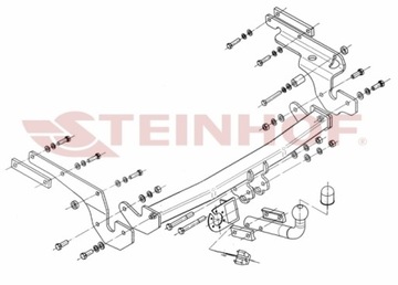 КРЮК БУКСИРОВОЧНЫЙ TOYOTA YARIS (3/5D) (P90) 2006-