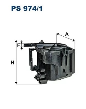 ФИЛЬТР PAL.CITROEN C3,C4,C5 1.6HDI 04-