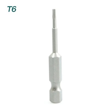 1PC ZE СПЛАВА O DŁUGOŚCI 50MM WKRĘTAK TORX BIT 1/4 \\ 