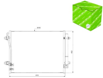 КОНДЕНСАТОР КОНДИЦИОНЕРА VW CC B7 PASSAT ALLTRACK B7 PASSAT B6 PASSAT