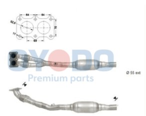 КАТАЛИЗАТОР AUDI SEAT SKODA VW