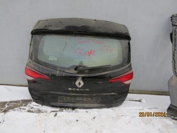 RENAULT SCENIC III GRAND КРЫШКА ЗАД